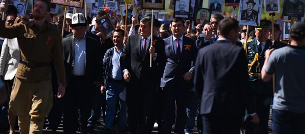Марш Бессмертный полк в Бишкеке - Sputnik Кыргызстан