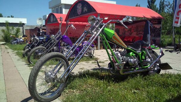 Выставка раритетных мотоциклов в Бишкеке - Sputnik Кыргызстан