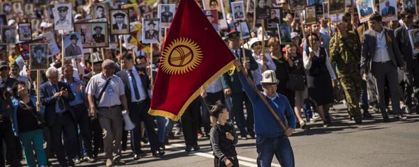 Марш Бессмертный полк в Бишкеке. Архивное фото - Sputnik Кыргызстан