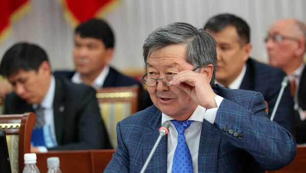 Экс-премьер-министр Жанторо Сатыбалдиев  - Sputnik Кыргызстан
