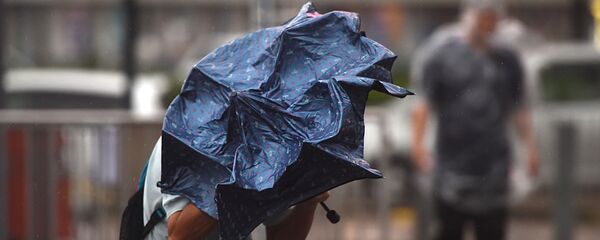 Последствия тайфуна Хато в Гонконге - Sputnik Кыргызстан