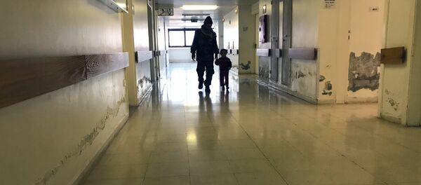 Детское отделение больницы Тишрин в сирийской Латакии Детское отделение больницы Тишрин в сирийской Латакии - Sputnik Кыргызстан