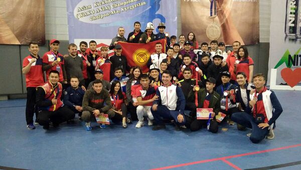 Чемпионат Азии по кикбоксу в Чолпон-Ате - Sputnik Кыргызстан