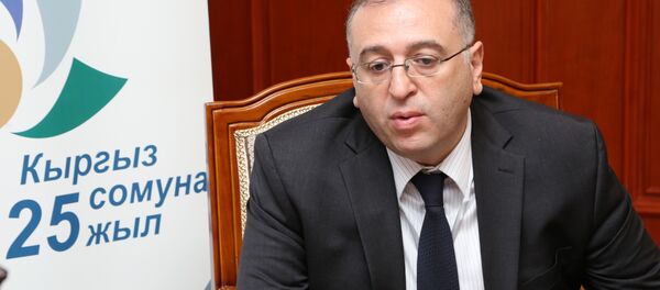 Президент Национального банка Грузии Коба Гвенетадзе Президент Национального банка Грузии Коба Гвенетадзе - Sputnik Кыргызстан