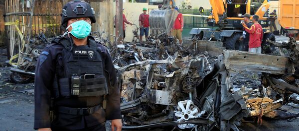 Серия терактов в Индонезии - Sputnik Кыргызстан