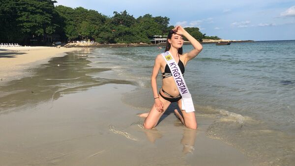 Чолпон Мамбетова на конкурсе красоты Miss Tourism Quenn International — 2018 в Таиланде - Sputnik Кыргызстан