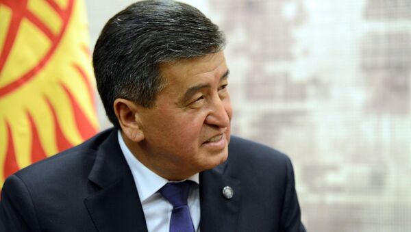 Президент Сооронбай Жээнбеков встретился с премьер-министром Армении Николом Пашиняном - Sputnik Кыргызстан