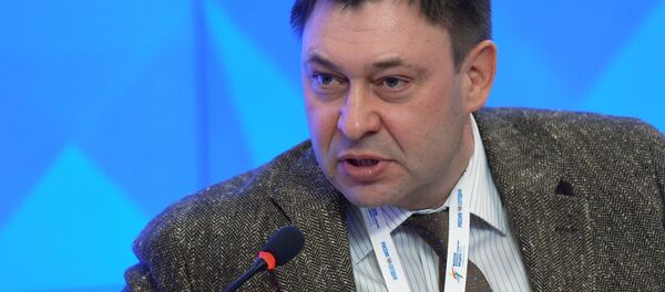 Главный редактор сайта РИА Новости Украина Кирилл Вышинский. Архивное фото - Sputnik Кыргызстан