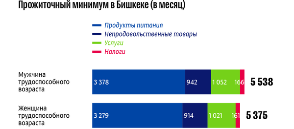 Сколько нужно денег, чтобы прожить в КР - Sputnik Кыргызстан