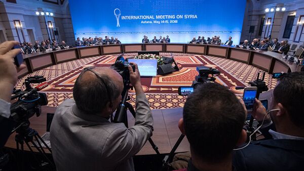 Девятый раунд переговоров по Сирии в Астане - Sputnik Кыргызстан