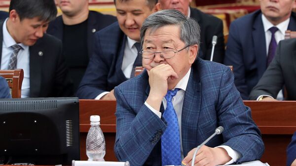  Бывший премьер-министр КР Жанторо Сатыбалдиев. Архивное фото - Sputnik Кыргызстан