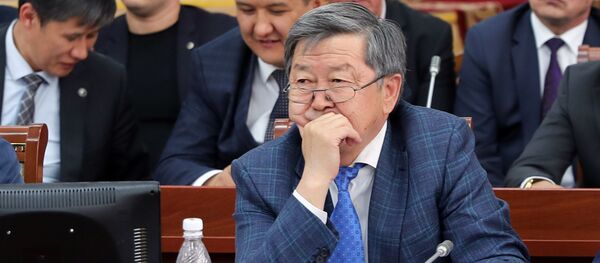 Экс-премьер-министр Жанторо Сатыбалдиев. Архивное фото - Sputnik Кыргызстан