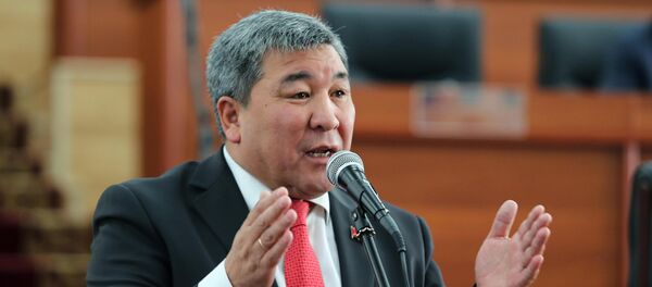 Депутат ЖК Рыскелди Момбеков - Sputnik Кыргызстан