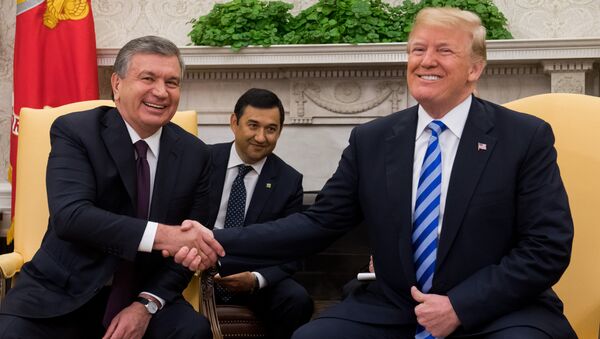 Официальный визит Шавката Мирзиеева в США - Sputnik Кыргызстан