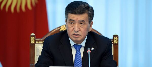 Президент Кыргызстана Сооронбай Жээнбеков - Sputnik Кыргызстан