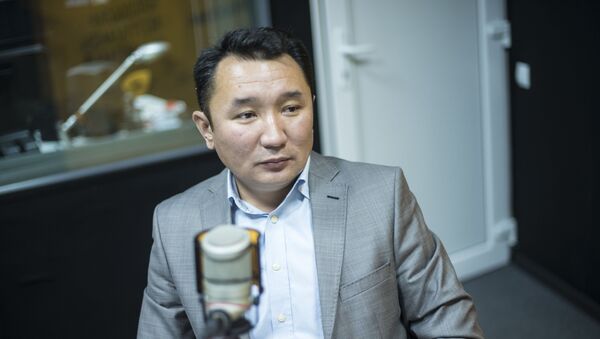 Назначенный генеральным директором НТС Миржан Балыбаев. Архивное фото - Sputnik Кыргызстан