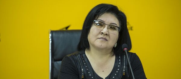 Заслуженная артистка КР Жамиля Муратова. Архивное фото - Sputnik Кыргызстан