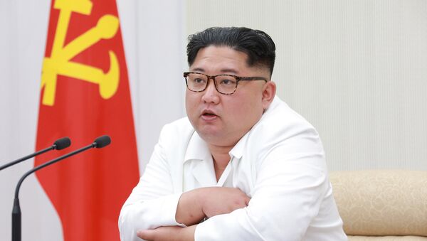 Северокорейский лидер Ким Чен Ын - Sputnik Кыргызстан