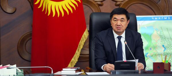 Премьер-министр Мухаммедкалый Абылгазиев. Архив Премьер-министр Мухаммедкалый Абылгазиев. Архив - Sputnik Кыргызстан
