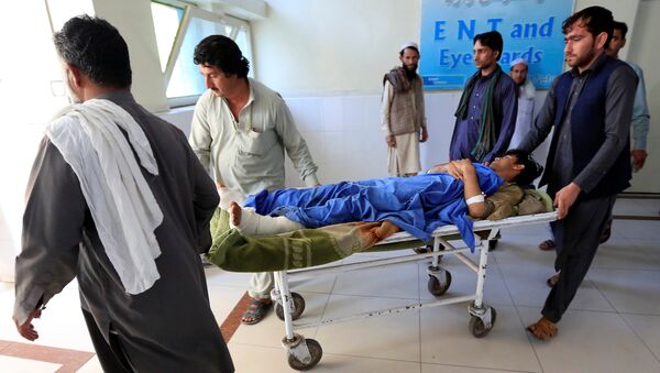 Тройной взрыв в Джелалабаде. Афганистан - Sputnik Кыргызстан