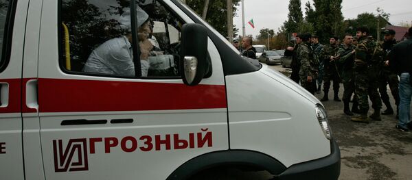 Попытка теракта у здания парламента Чечни в Грозном Попытка теракта у здания парламента Чечни в Грозном - Sputnik Кыргызстан