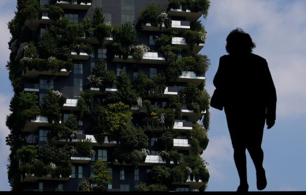 Жилой комплекс Вертикальный лес в Милане - Sputnik Кыргызстан