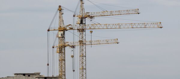Курулуш краны. Архив - Sputnik Кыргызстан