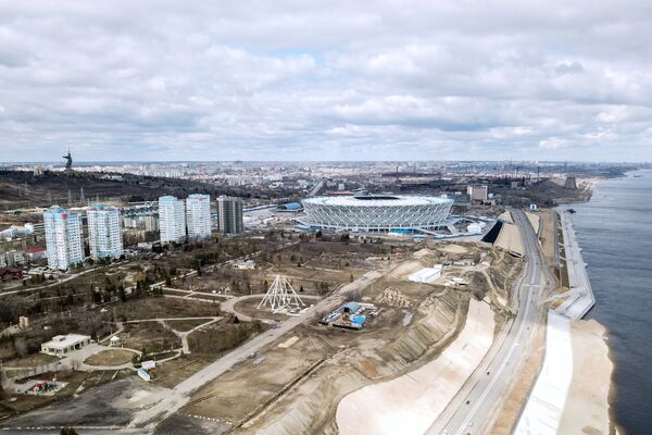 Стадион Волгоград Арена в Волгограде - Sputnik Кыргызстан