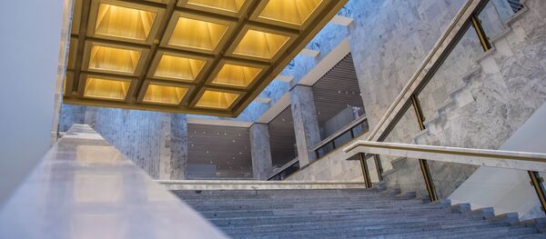 Реконструкции Государственного исторического музея в Бишкеке Реконструкции Государственного исторического музея в Бишкеке - Sputnik Кыргызстан