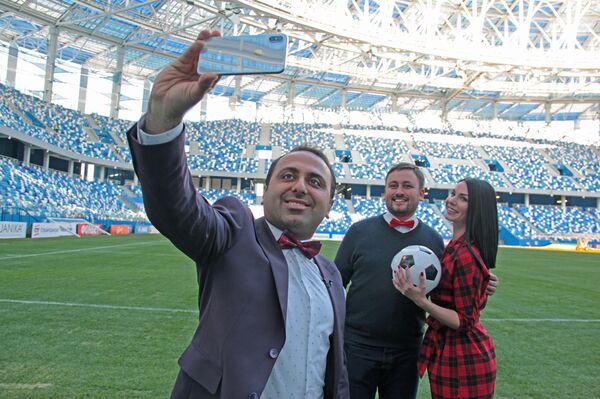 Санан Шахизаде, спортивный комментатор из Азербайджана - Sputnik Кыргызстан