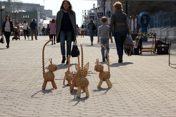 Пешеходная улица в Нижнем Новгороде - Sputnik Кыргызстан