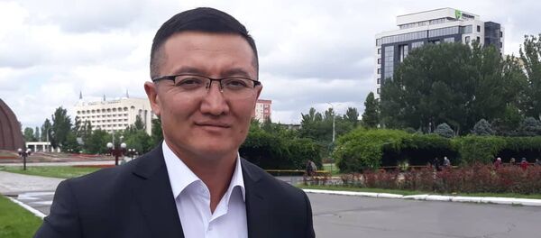Заместитель гендиректора КТРК Шайырбек Абдырахман уулу - Sputnik Кыргызстан