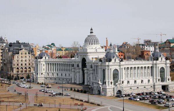 Дворец земледельцев — штаб-квартира Министерства сельского хозяйства и продовольствия Республики Татарстан - Sputnik Кыргызстан