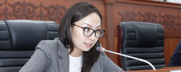 Жогорку Кеңештин депутаты Айсулуу Мамашова. Архив - Sputnik Кыргызстан