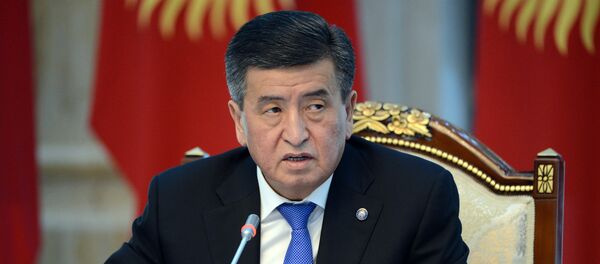 Президент КР Сооронбай Жээнбеков - Sputnik Кыргызстан