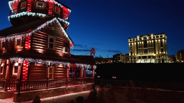 Огни ночного Саранска - Sputnik Кыргызстан