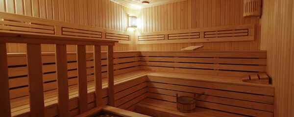 Эс алуу борборундагы сауна. Архив - Sputnik Кыргызстан