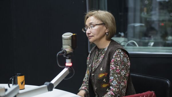 Акжолтой Токторбаева — мать Уулжан Эрнис кызы, которой требуется пересадка почки - Sputnik Кыргызстан