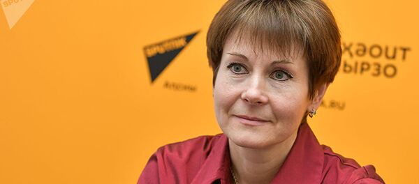 Санитарный врач Людмила Скорик. Архивное фото - Sputnik Кыргызстан