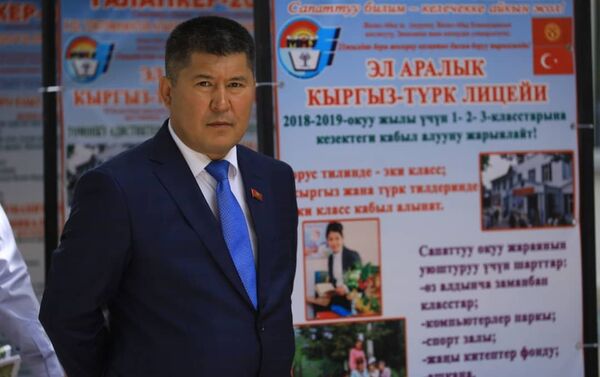 Претендент на пост мэра Джалал-Абада, депутат, торага Джалал-Абадского городского кенеша Мураталы Тагаев - Sputnik Кыргызстан