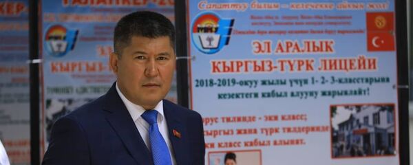 Депутат, торага Джалал-Абадского городского кенеша Мураталы Тагаев - Sputnik Кыргызстан