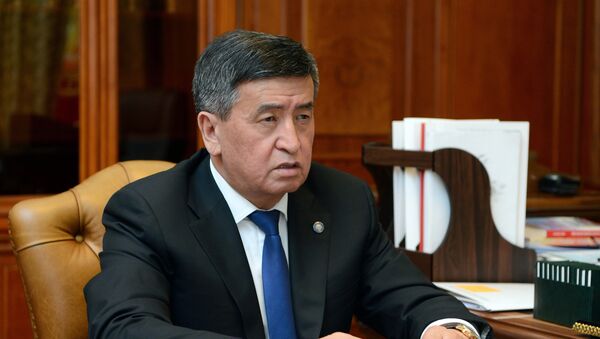 Президент Кыргызстана Сооронбай Жээнбеков - Sputnik Кыргызстан