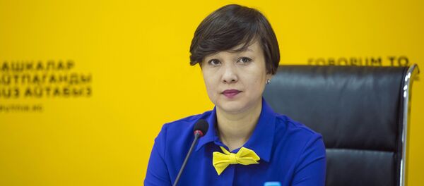 Президент общественного фонда Прима Виктория Юртаева. Архивное фото - Sputnik Кыргызстан