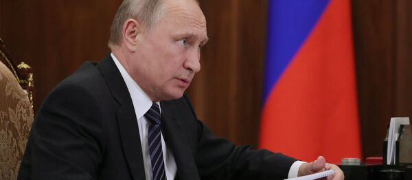 Президент РФ В. Путин встретился с уполномоченным по правам ребенка Анной Кузнецовой - Sputnik Кыргызстан