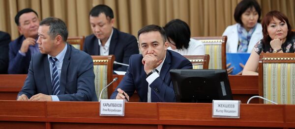 Генеральный директор ОТРК Илим Карыпбеков Генеральный директор ОТРК Илим Карыпбеков - Sputnik Кыргызстан