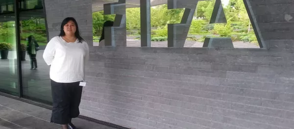 Кыргызстанка Тынара Мавлянова, которая стала офицером безопасности Международной федерации футбола (FIFA) - Sputnik Кыргызстан