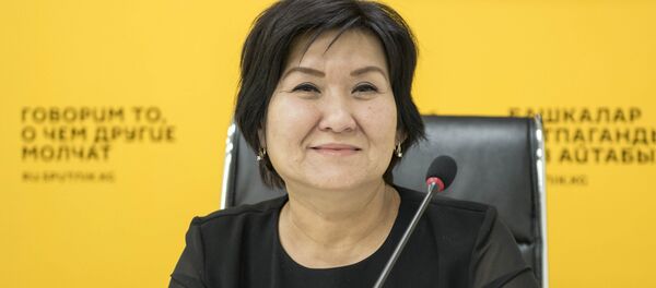 Билим берүү жана илим министринин орун басары Надира Жусупбекова. Архив - Sputnik Кыргызстан