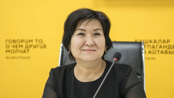 Билим берүү жана илим министринин орун басары Надира Жусупбекова. Архив - Sputnik Кыргызстан