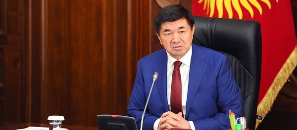 Премьер-министр КР Мухаммедкалый Абылгазиев - Sputnik Кыргызстан