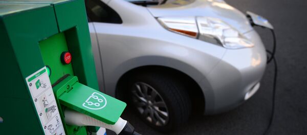 Зарядка электромобилей в Москве Зарядка электромобилей в Москве - Sputnik Кыргызстан